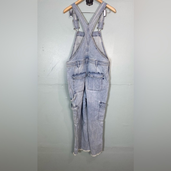 Anthropologie Pilcro Denim Overalls Sz 30 Light Wash‎ Blue - Picture 7 of 8